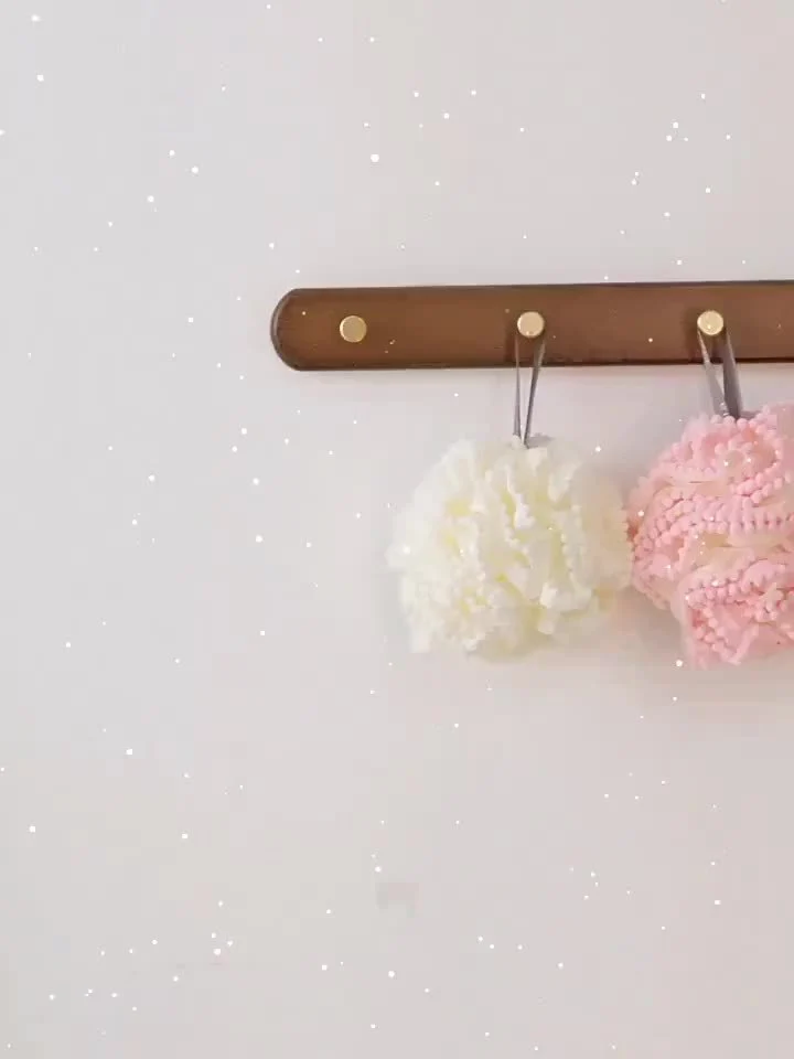 8pcs Set Of Gentle Exfoliating Bath Sponge To Enhance Your Bathing Effect: Luxurious, Large Bubble Bath Ball - Super Soft, Cute, Dual-use, Ultimate Care